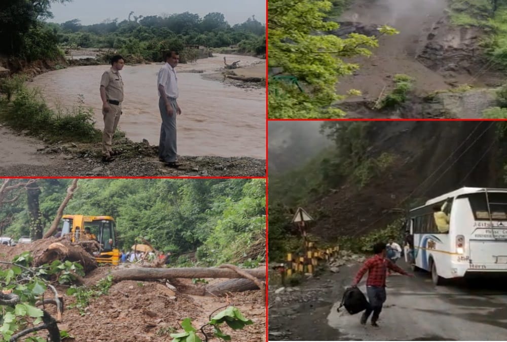 Uttarakhand Monsoon Update: Landslide after heavy rainfall in Many places and one death photos