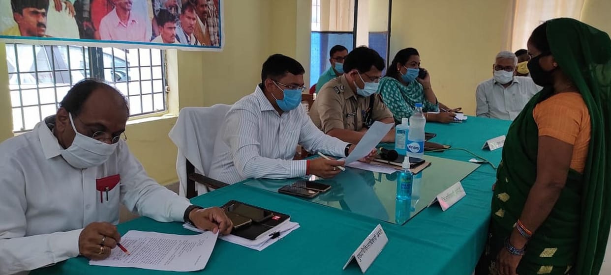 DM holds the salary of two BDO for coming late in samadhan diwas