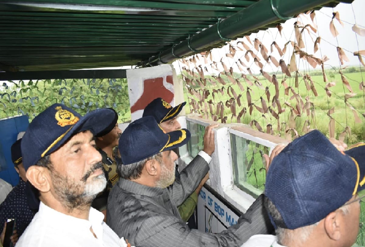 Jammu and Kashmir: Parliamentary committee reached the forward post to know the situation on the border
