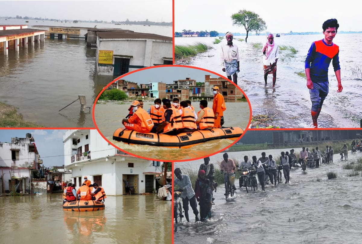UP Gorakhpur Flood Latest News Update Today in Hindi: Gorakhpur UP River Flood News 76 villages surrounded by water in gorakhpur