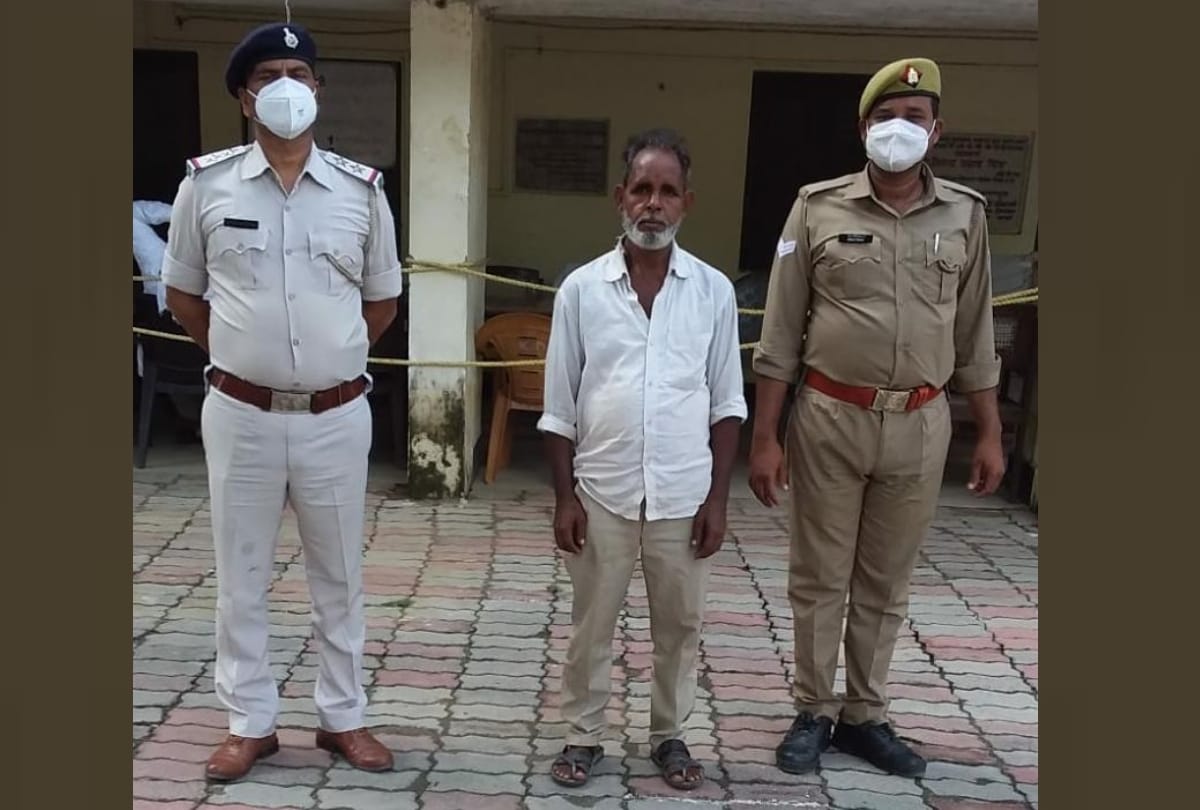 A man who was accused of triple murder arrested in Bahraich.