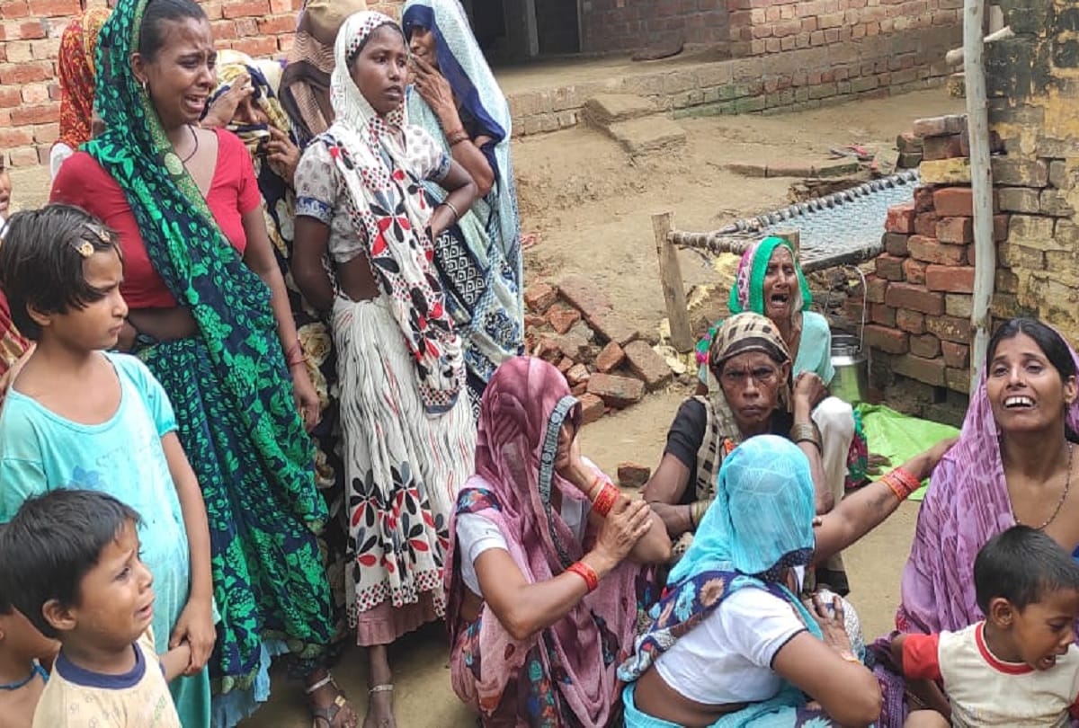 drunken man accused of murdering a man for opposing his misbehave and abusement in Sambhal