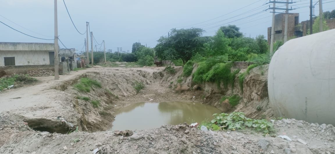 Approval for laying sewer line on power house land