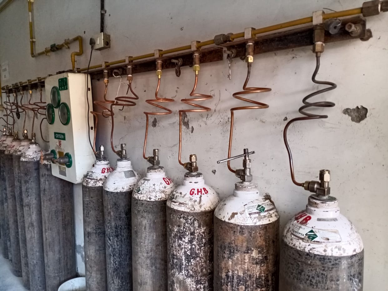To deal with the third wave of corona, oxygen is also being provided in the health centers of rural areas