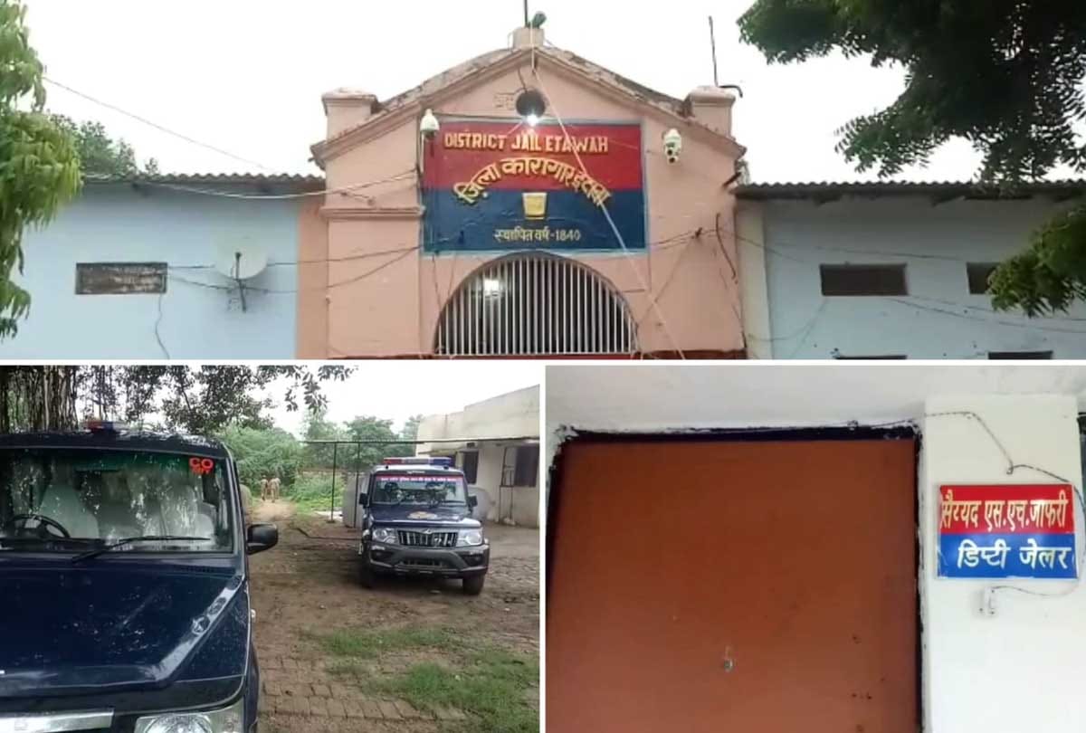 UP: One criminal arrested for attacking deputy jailer in Etawah jail, search for others continues