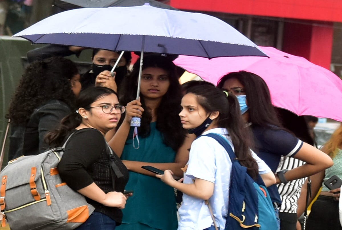 Monsoon: heavy rain in prayagraj and relief from humidity and heat