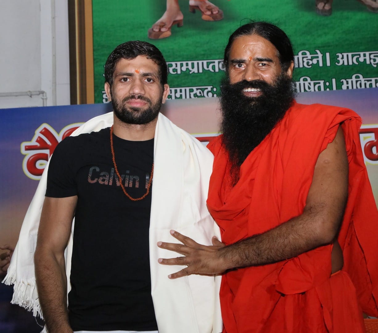Haridwar: Patanjali honors tokyo Olympian, Swami Ramdev announces to make brand ambassador