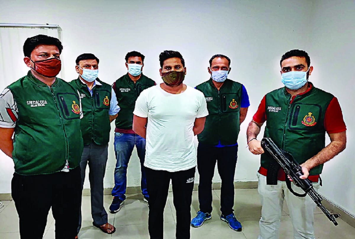 ankit gurjar murder case Special cell arrests sharpshooter of Rohit Chaudhary gang Satendra wanted to kill Tihar Jail officer