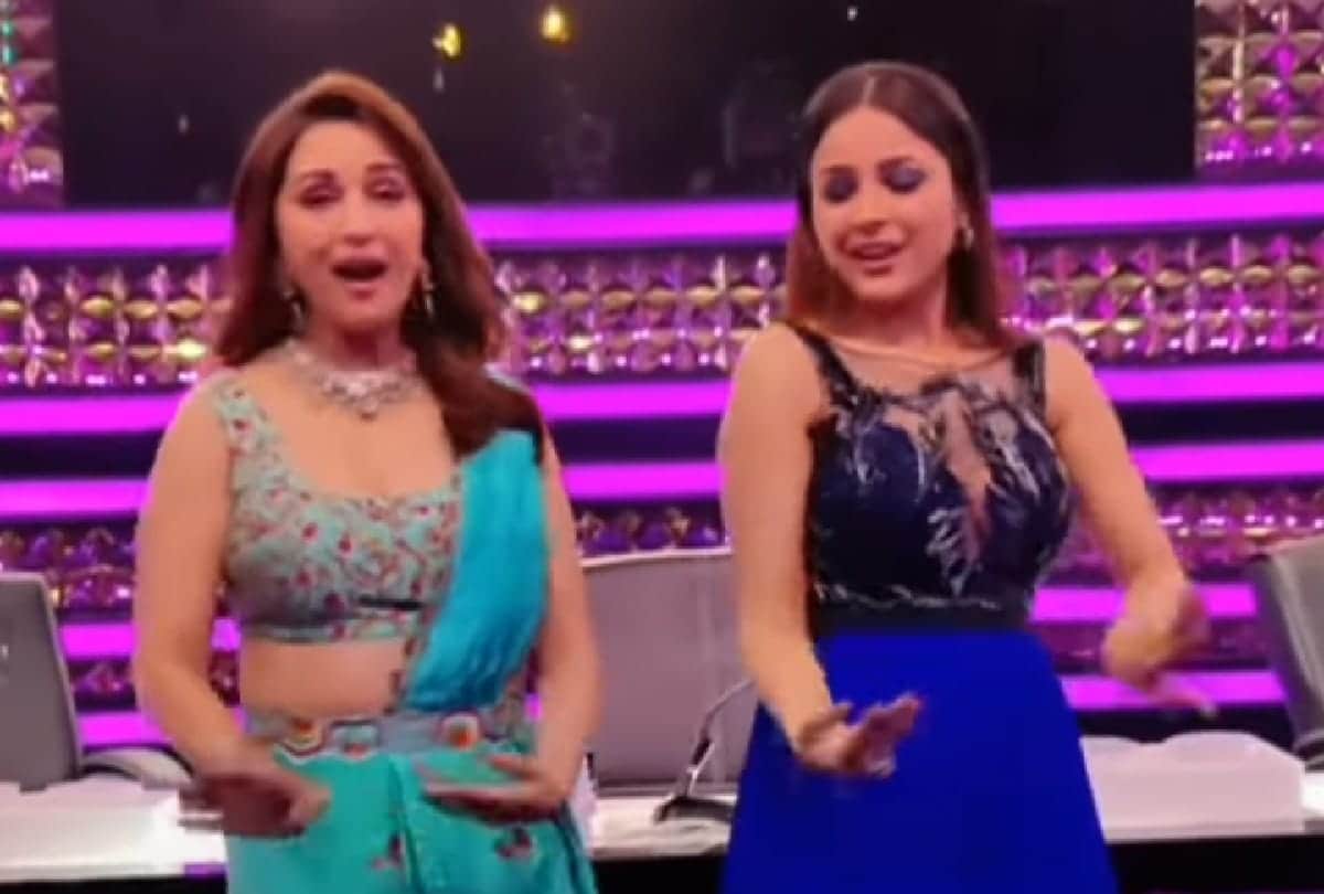 Dance Deewane 3 Shehnaaz Gill dance video with Madhuri Dixit is going viral on social media