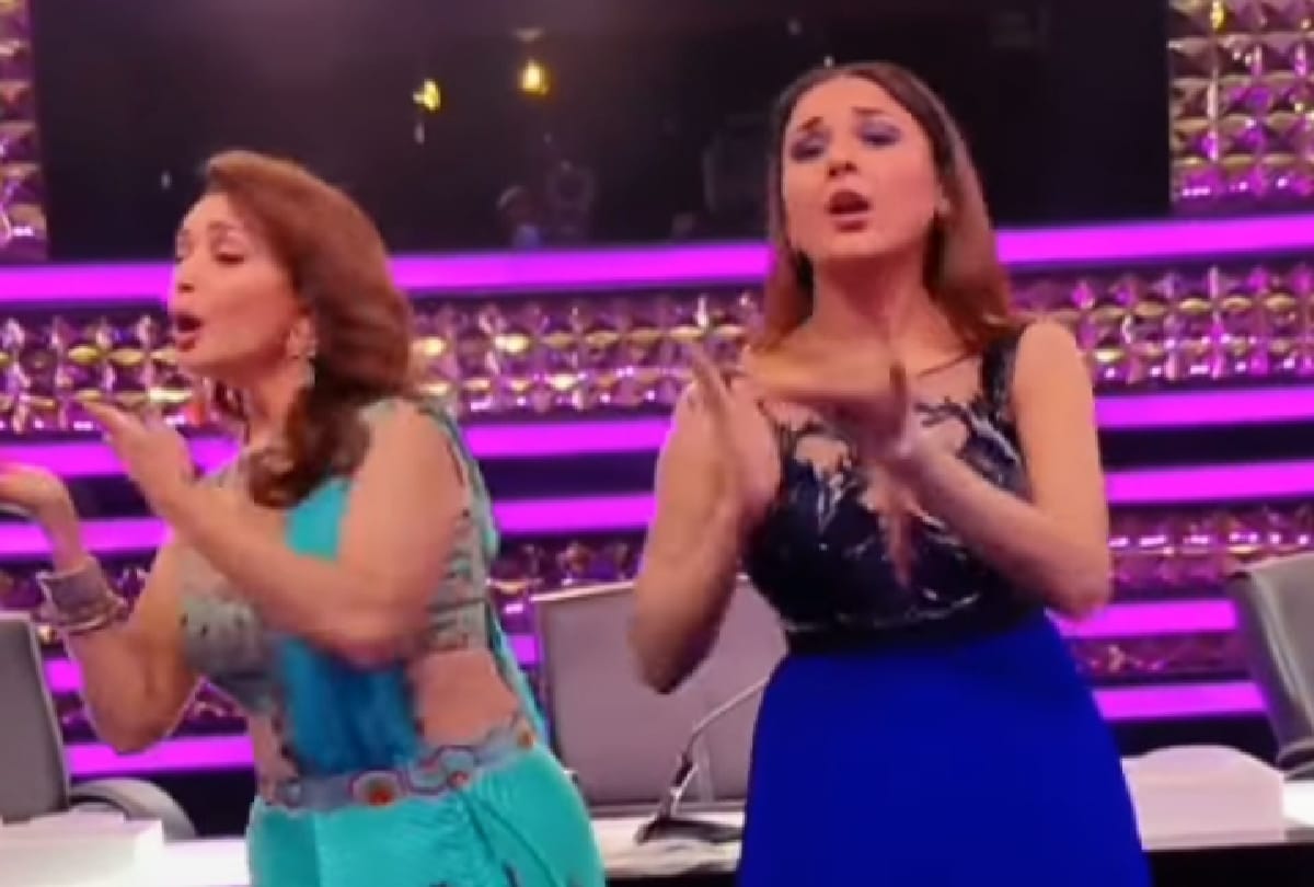 Dance Deewane 3 Shehnaaz Gill dance video with Madhuri Dixit is going viral on social media