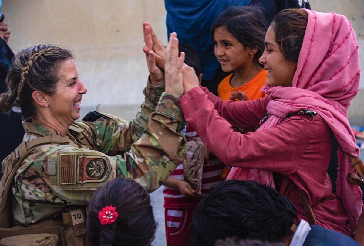 Afghanistan crisis, Photos of Children rescue in afghanistan, taliban photos today