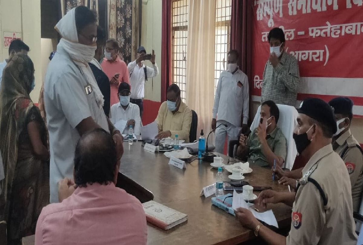 89 complaints files in Tehsil Diwas in Agra