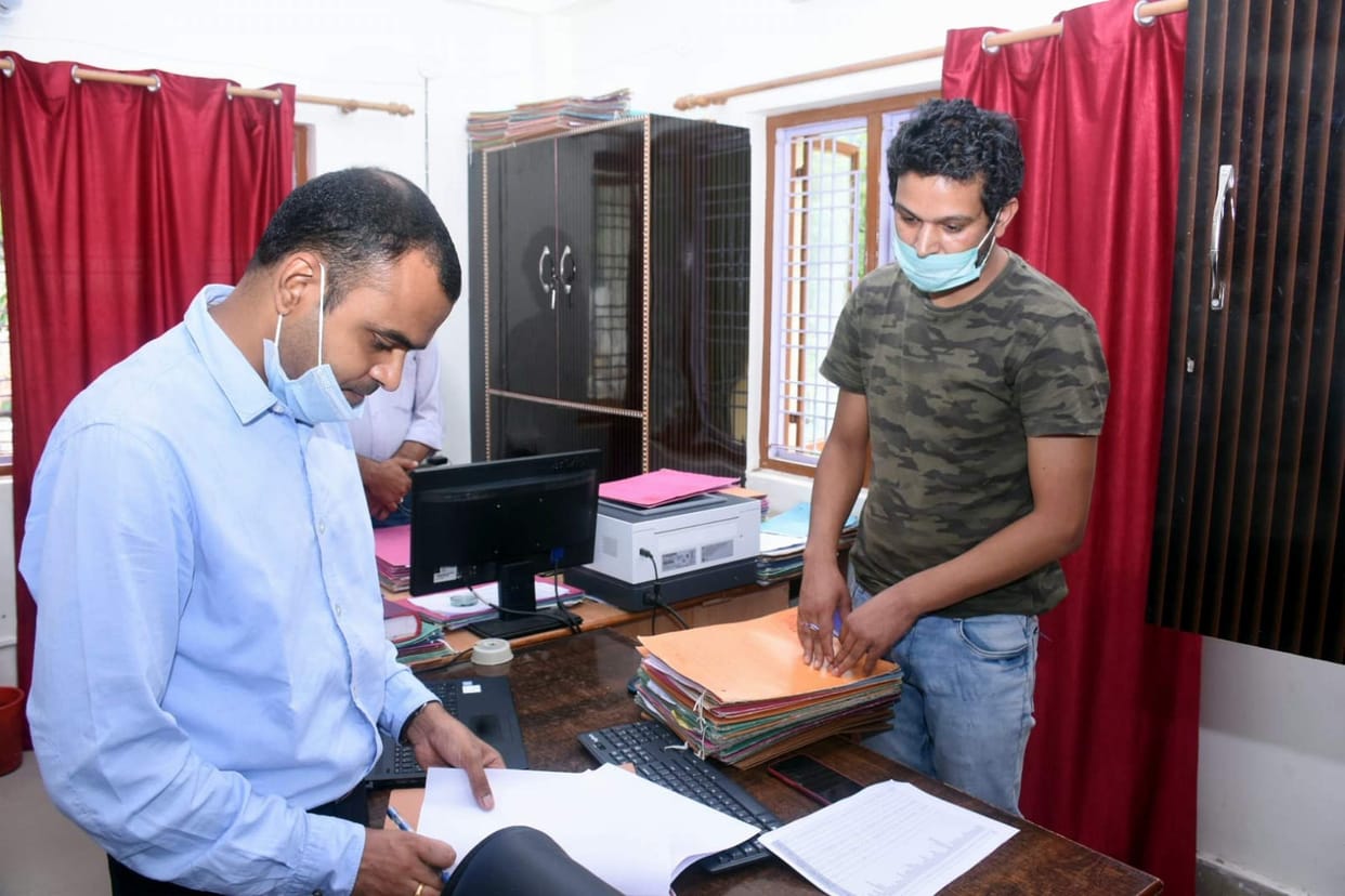 ADO present in register, absent from office