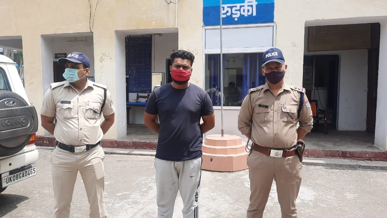 man arrested with stolen scooty