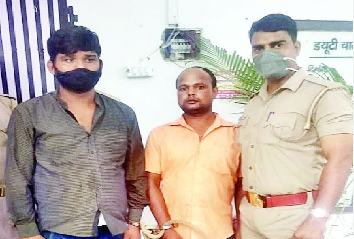 two miscreants arrested for robbing truck driver in agra