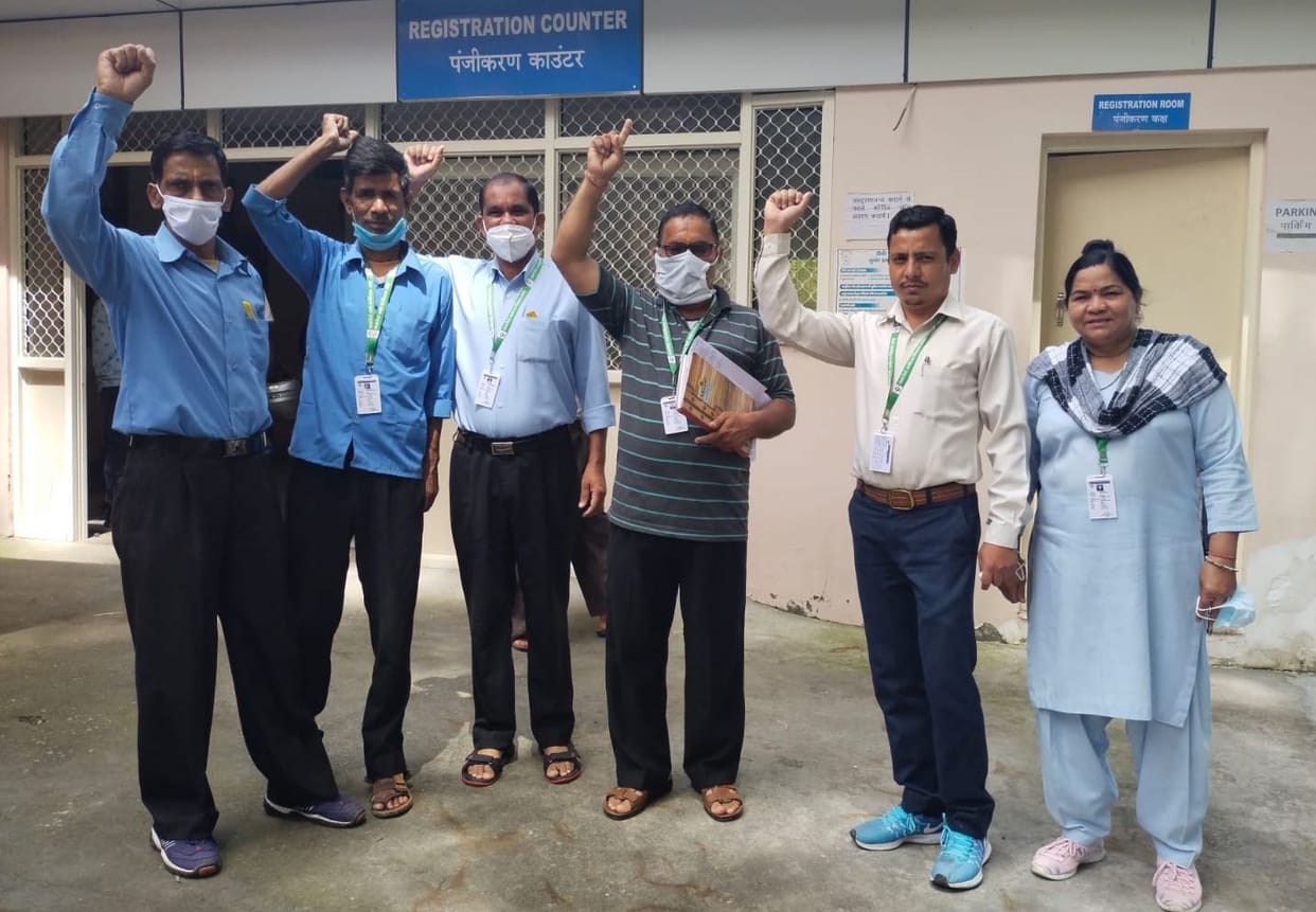 Class IV personnel made a movement strategy by doing a gate meeting