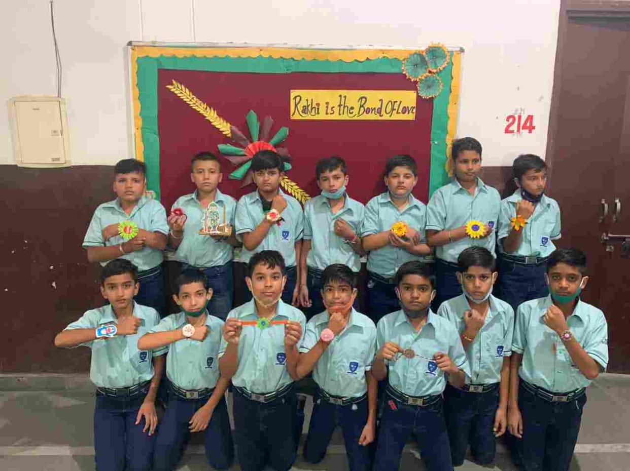 Make Rakhi, decorate the plate, show talent in the competition, Yamunanagar