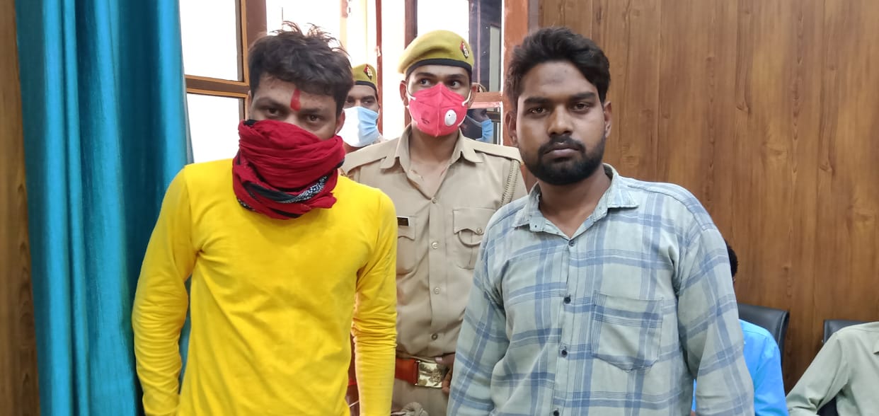 etawah news,Two robbers arrested, five bikes recovered