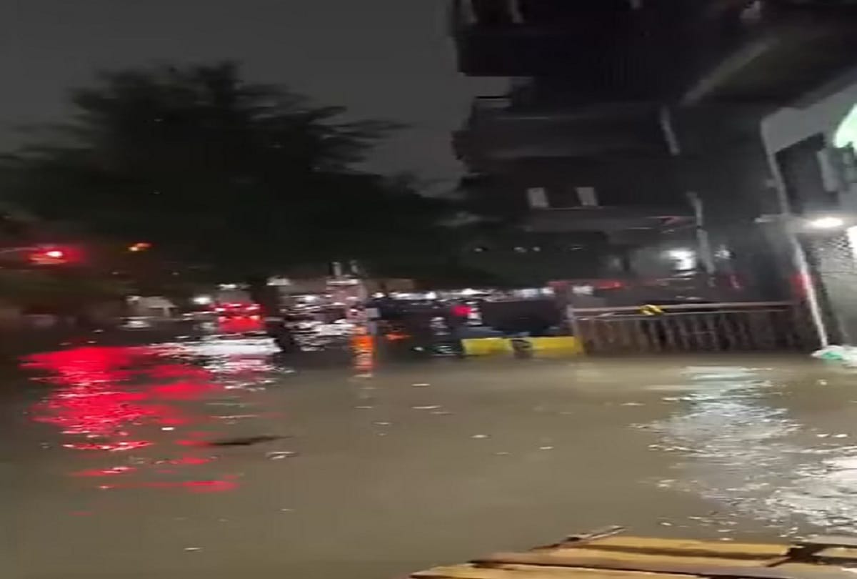 Hurricane Henri flooding New york city streets, subways