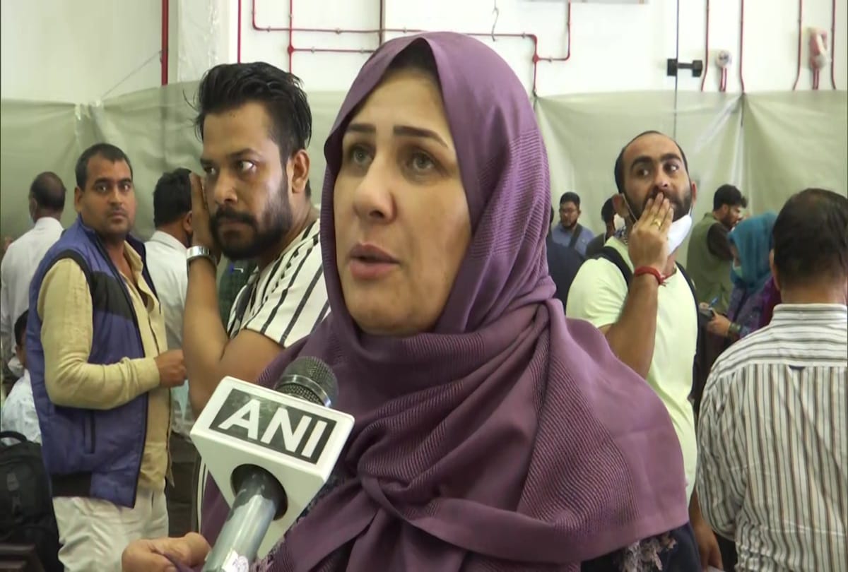 Afghanistan Women rescued by Indian Airforce with her granddaughters from Kabul thanks India for help news and updates