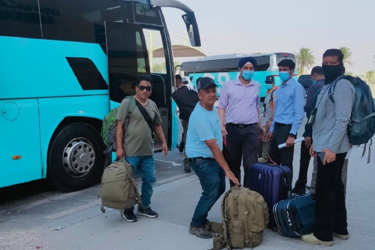 second batch of 146 Indian nationals who were evacuated from Afghanistan to Doha is being repatriated to India