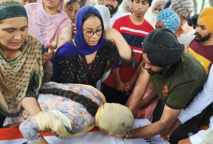 ITBP jawan cremated with state honors in Halwara of Punjab