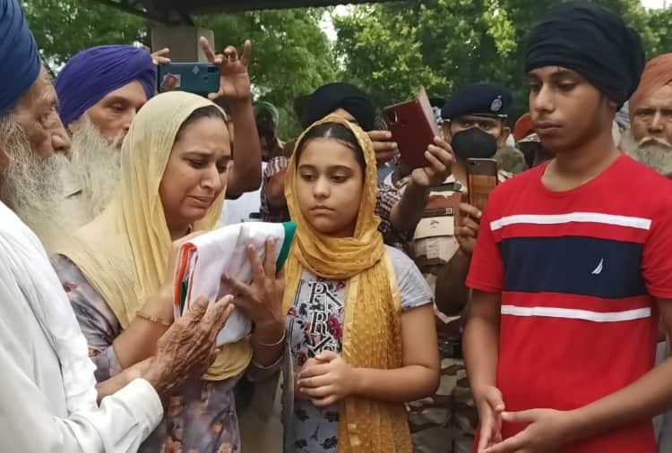 ITBP jawan cremated with state honors in Halwara of Punjab