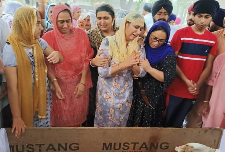 ITBP jawan cremated with state honors in Halwara of Punjab