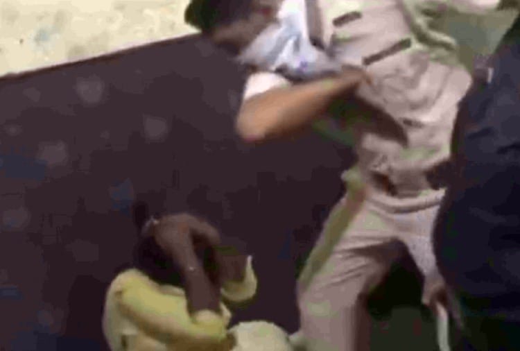 ASI thrashes woman video goes viral on Social media