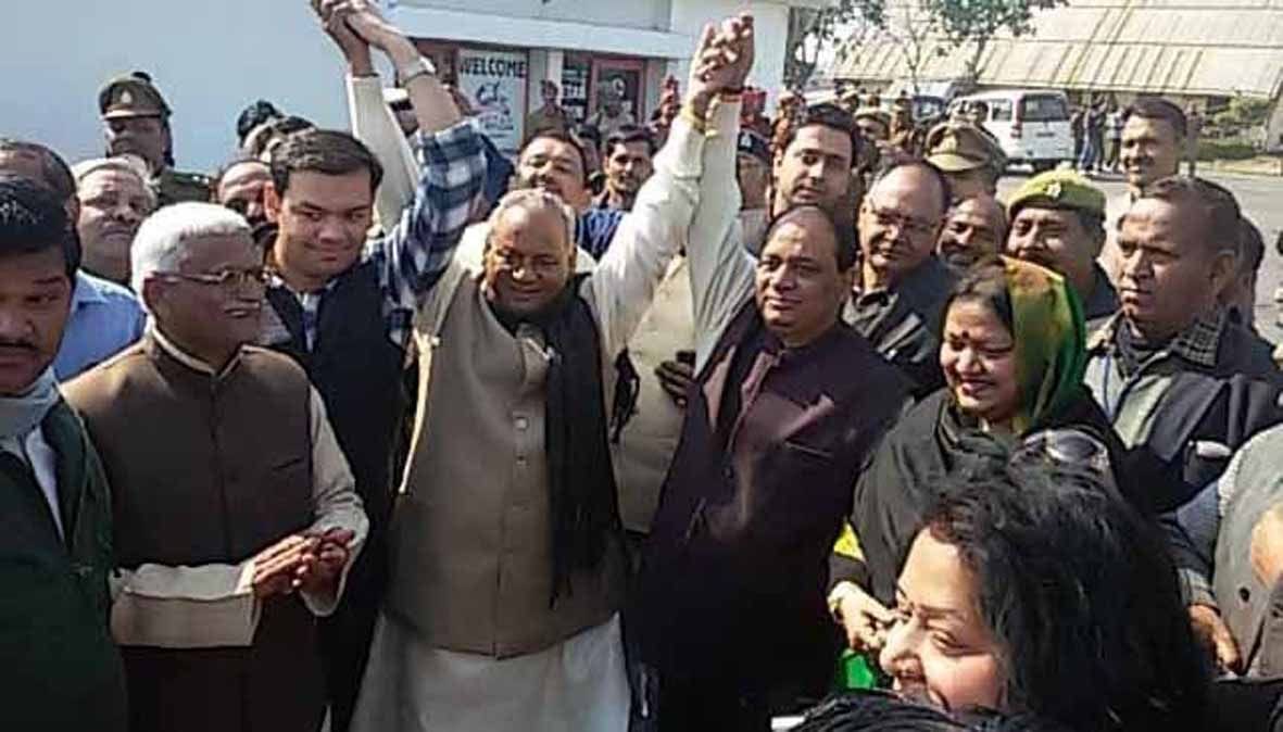 Aligarh: ... when people took the soil of Kalyan's village