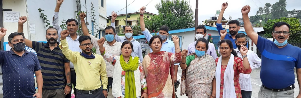 Employees upset for not getting salary for three months
