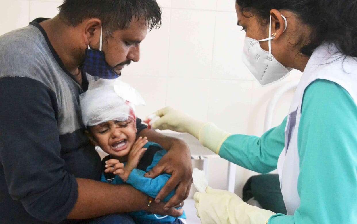 Xray facilty not given in Dharampur hospital injured had to wait in Solan aslo
