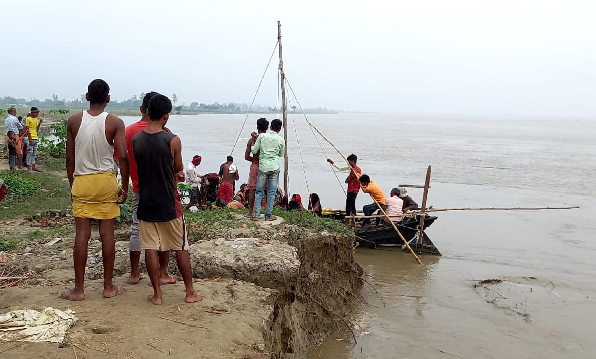 Water level continues to decrease, erosion is happening near Gangepur ring dam