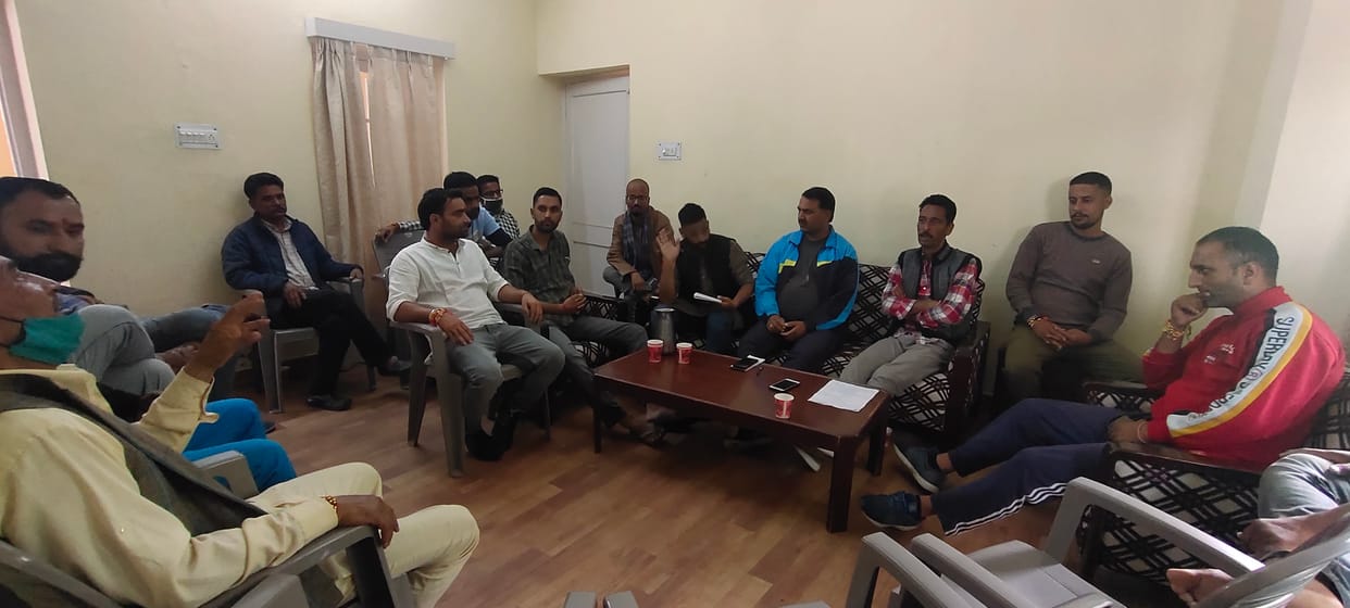 luhari hydro project affected people want job for family member