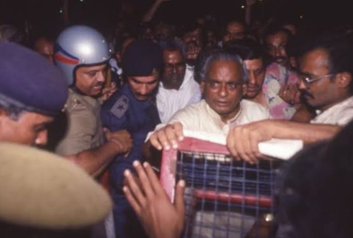 Kalyan Singh: Will definitely come to Ayodhya.. will come a day before.. but could not come, when sent to Tihar Jail for a day
