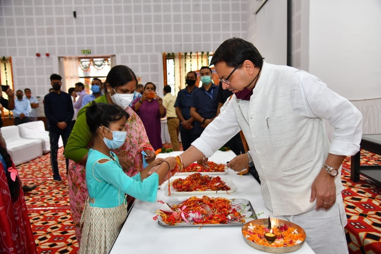 Raksha Bandhan 2021 : Raksha Bandhan celebration in uttarakhand watch photos