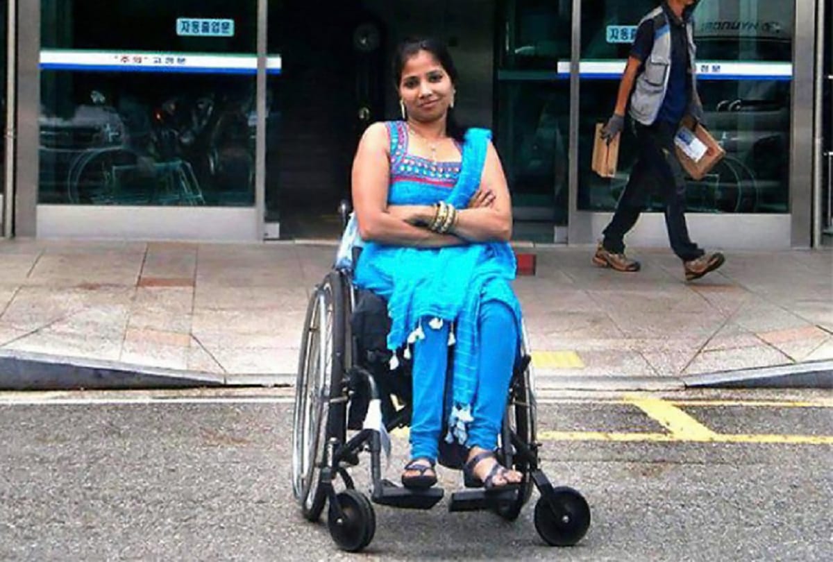 Indian wheelchair bound para athlete suvarna raj allotted upper berth in train again and also complaints of bad behavior