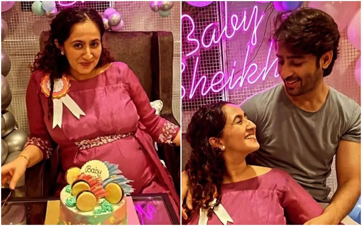 Shaheer Sheikh organises cutest ever baby shower ceremony for wife Ruchikaa Kapoor see photos here