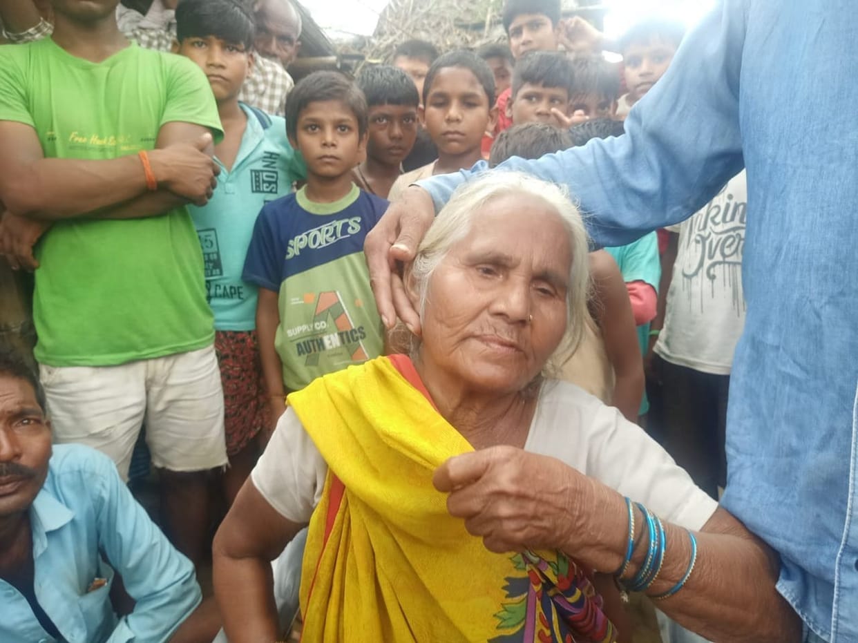 Found alive 50 km. woman battling water till
