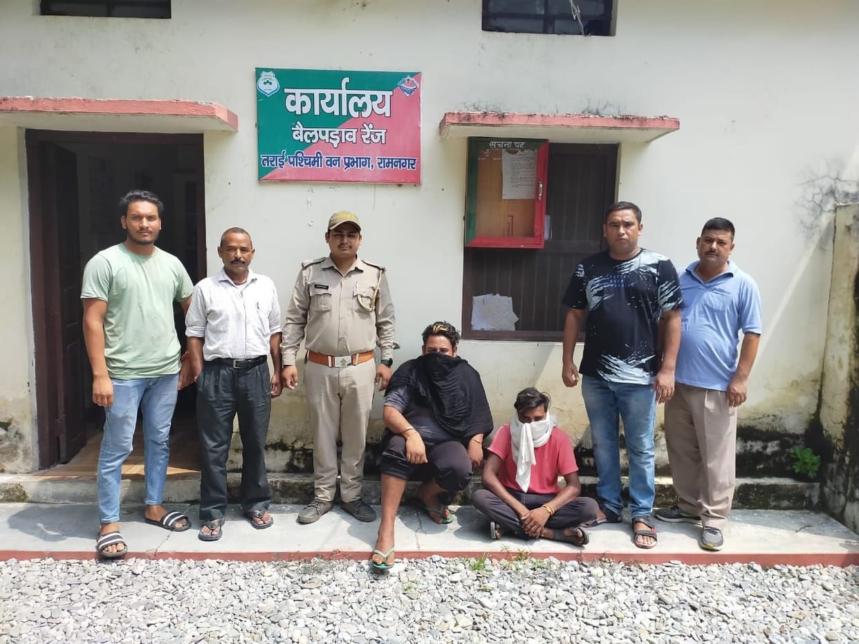 Two Arrested in illegal tree cutting