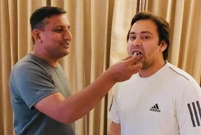 Family Power and Politics Because of sanjay yadav the sword pulled in Tejashwi Know who is Sanjay Yadav