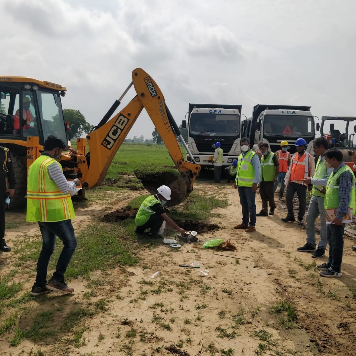 Construction work of Noida International Airport begins