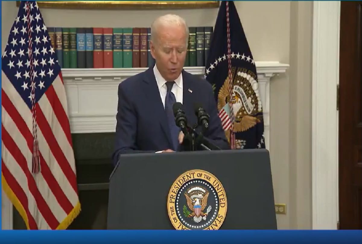 Joe Biden on taliban says  I dont trust taliban and gave statement on afghanistan crisis