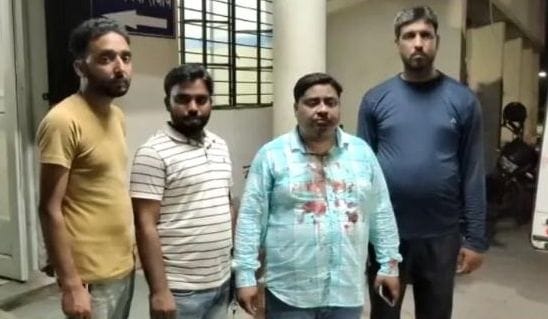 Attack on businessman going to tie rakhi