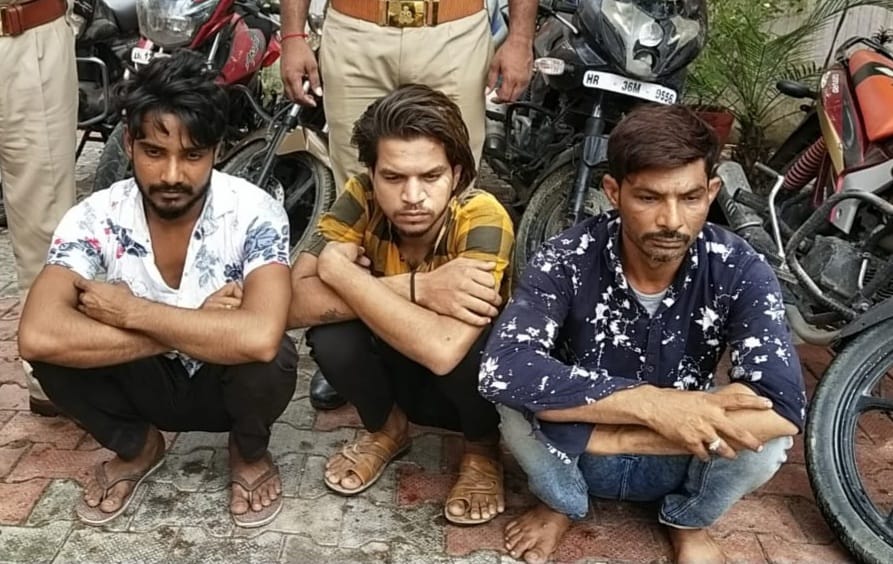 Three members of interstate vehicle thief gang arrested