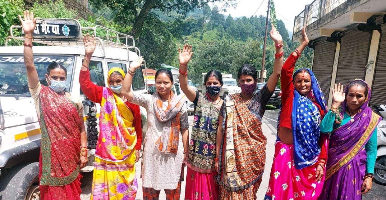 Road Closed in Pankhu