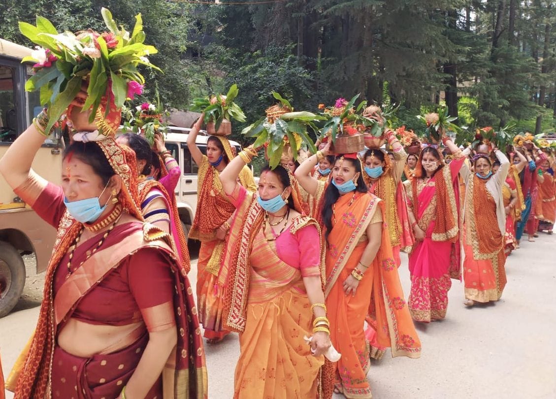 Kalash Yatra in Lohaghat
