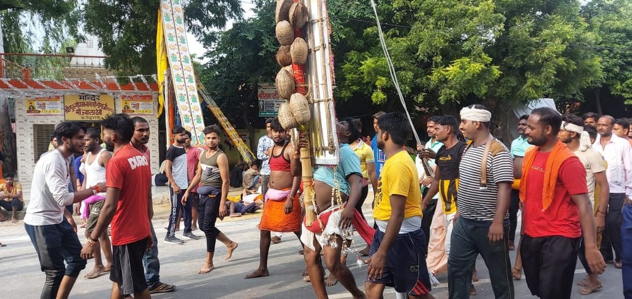 Marks raised without permission, clashes with police