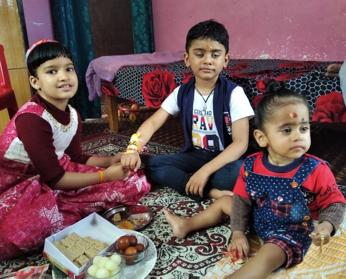Rakshabandhan festival celebrated with pomp