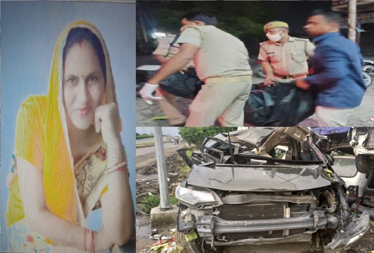 UP News: Nine people including women and children died in four road accidents on Raksha Bandhan in Meerut and Bijnor